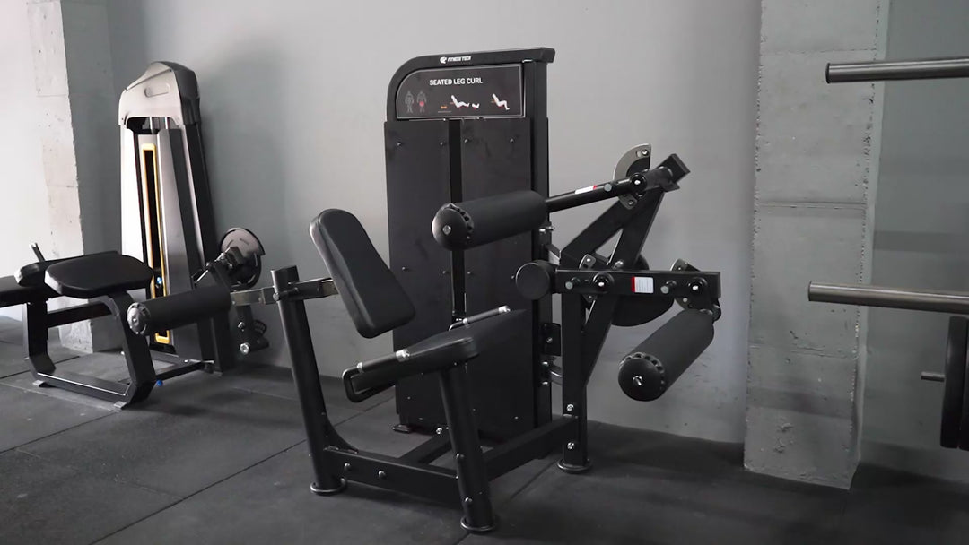 Leg Curl Sentado | Máquina seletorizada - Compact Series