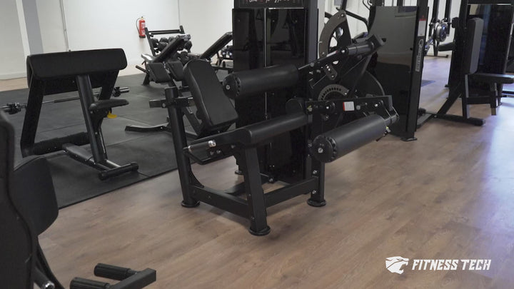 Quadríceps e femoral | Máquina seletorizada dupla - Compact Series