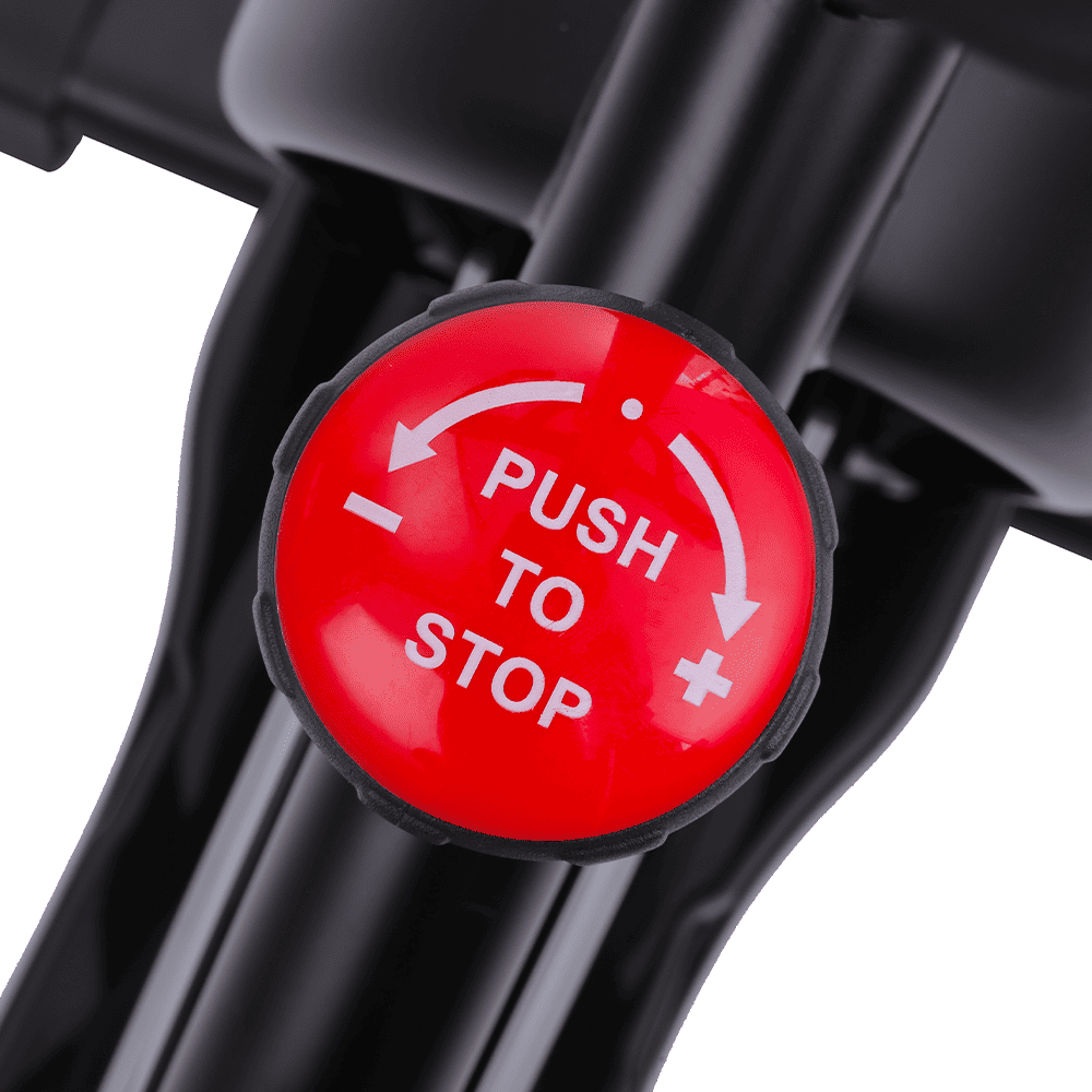 Bicicleta Indoor Saman - Branca e Preta