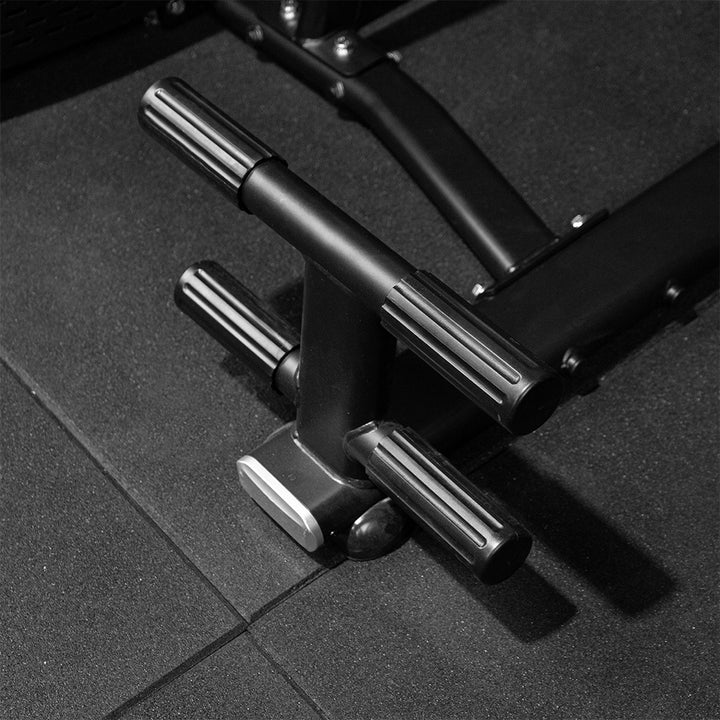 Crunch Abdominal y Extensión de Espalda | Máquina selectorizada dual - Pro Series apoyo pies