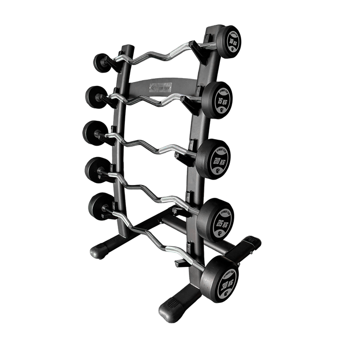 Conjunto de Barras Montadas Curvas com Rack