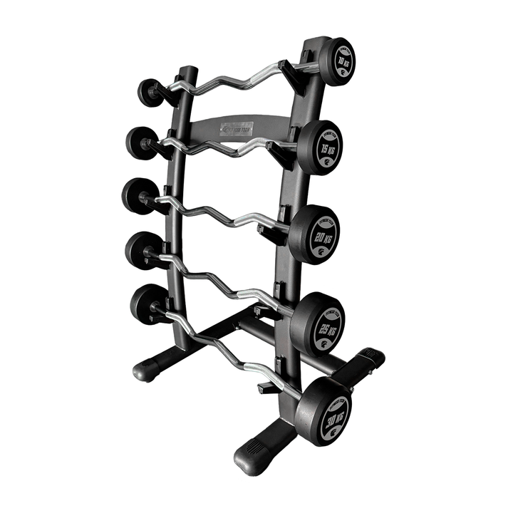 Conjunto de Barras Montadas Curvas com Rack | De 10 a 30 kg