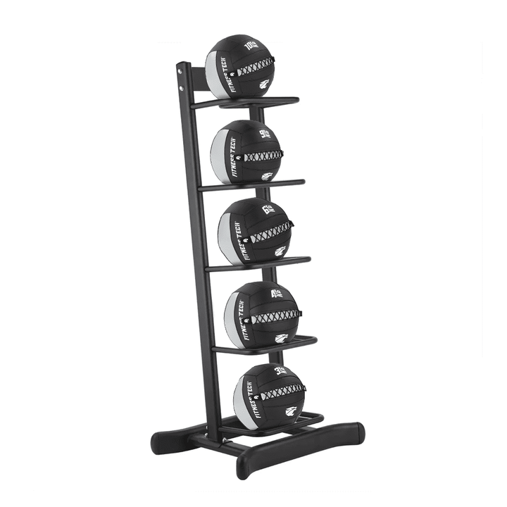 Conjunto 5 Wall Balls 3-10 kg + Suporte