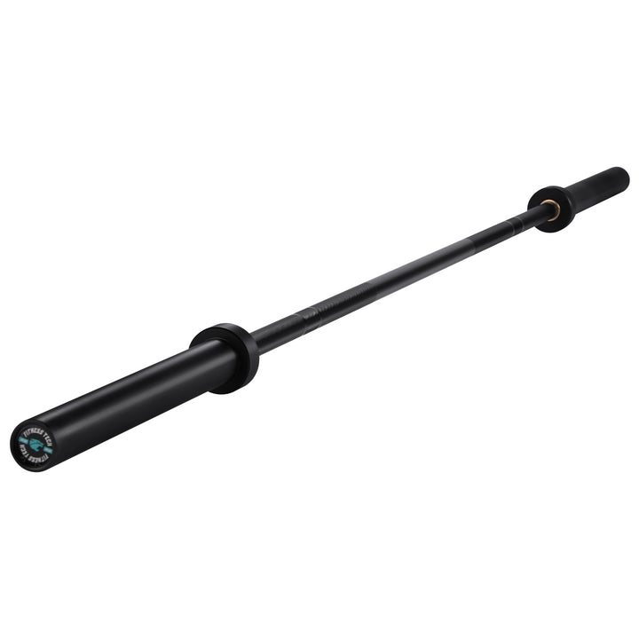 Barra Olímpica 2.2M * 50MM 4 Rodamientos Negro 454kg - Fitness Tech