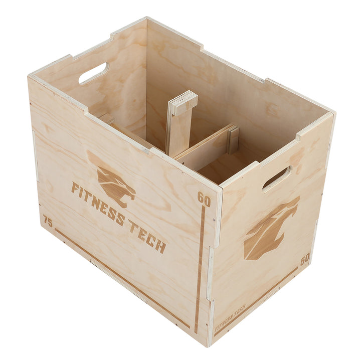 Cajón pliométrico de madera  | Fitness Tech