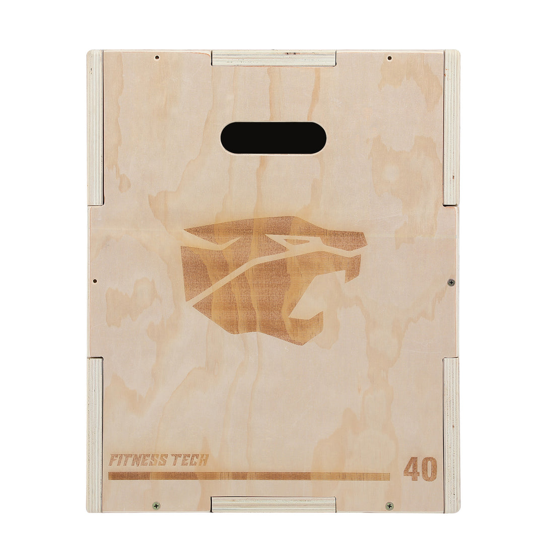 Cajón pliométrico de madera  | Fitness Tech