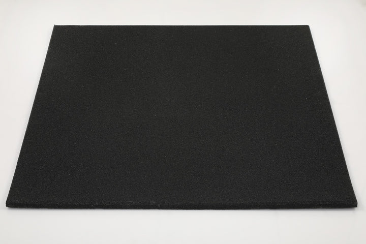 Loseta Recta Caucho Gimnasio 100x100x2cm alta densidad - Fitness Tech