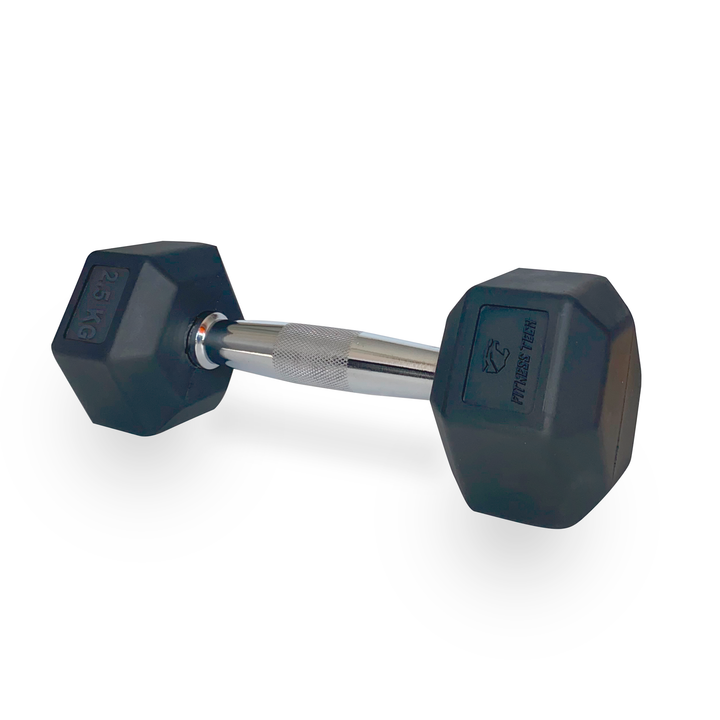 Conjunto de halteres hexagonais SBR 2,5kg-25kg