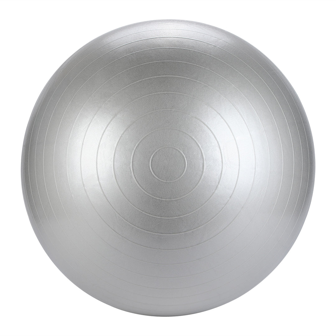 Pelota de yoga plateada | Fitness Tech